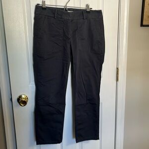 Loft, grey ankle pants, 6P